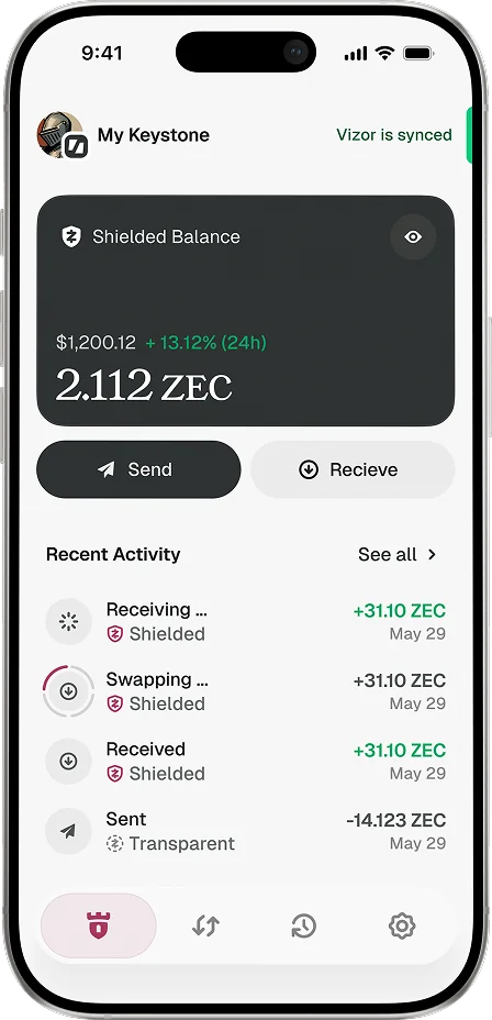 Vizor app